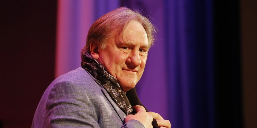Gérard Depardieu à Moscou, le 9 décembre 2017.