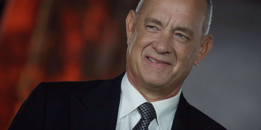 Tom Hanks à l'ouverture de l'Academy Museum of Motion Pictures à Los Angeles, le 25 septembre 2021.