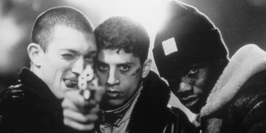 Vincent Cassel, Saïd Taghmaoui et Hubert Koundé dans