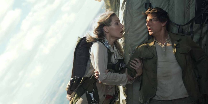 Annabelle Wallis et Tom Cruise en mauvaise posture dans le reboot de