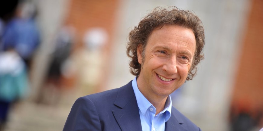 Stéphane Bern lors des répétitions du spectacle