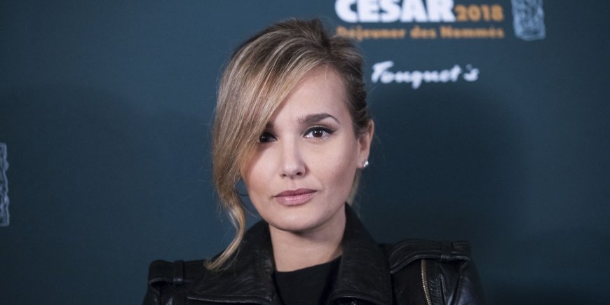 Julia Ducournau lors du déjeuner des nommés pour la 43e cérémonie des César au restaurant Fouquet's à Paris, le 10 février 2018.