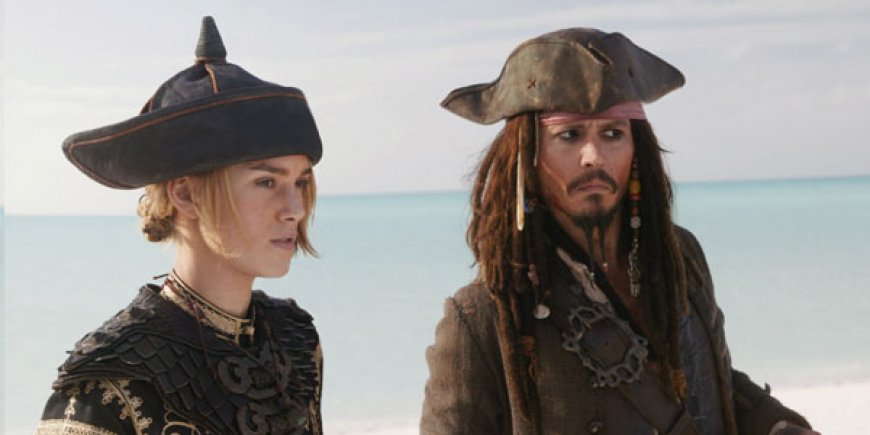Johnny Depp et Keira Knightley dans