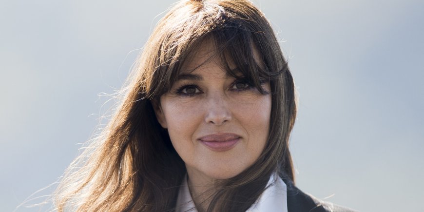 Monica Bellucci lors d'un photocall pour son prix Donostia pendant le 65ème festival du film de San Sebastian, le 27 septembre 2017.