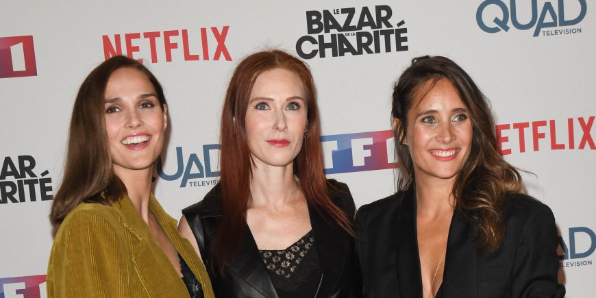 Camille Lou, Audrey Fleurot et Julie de Bona à l'avant-première de série télévisé TF1