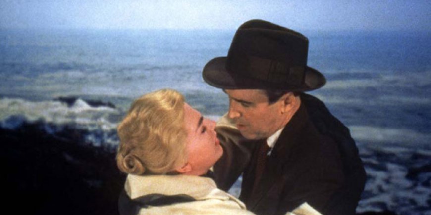 Kim Novak et James Stewart dans