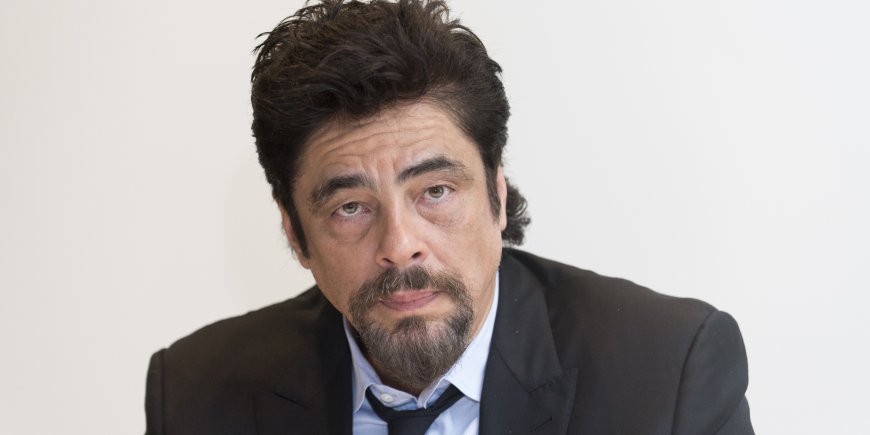 Benicio Del Toro lors de la conférence de presse de la série