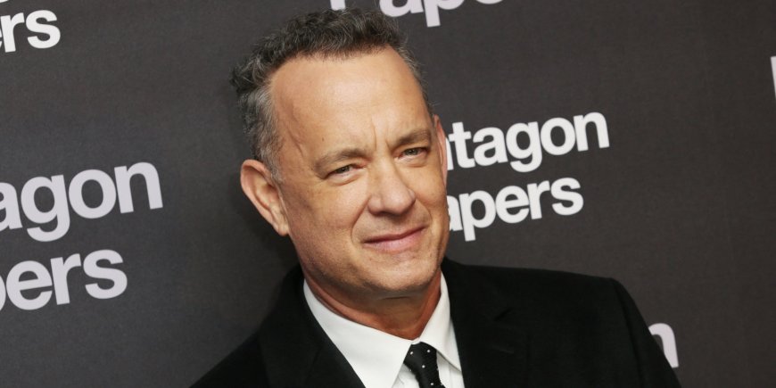 Tom Hanks lors de l'avant-première du film 'Pentagon Papers' au cinéma UGC Normandie sur les Champs-Elysées, à Paris, le 13 Janvier 2018.