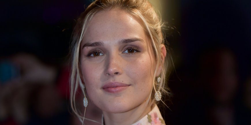 Camille Lou lors de l'ouverture du Festival Séries Mania à Lille, le 22 mars 2019.