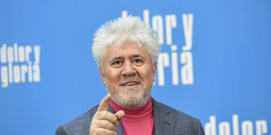 Pedro Almodovar au photocall du film
