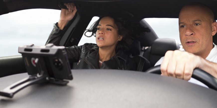 Michelle Rodriguez et Vin Diesel dans