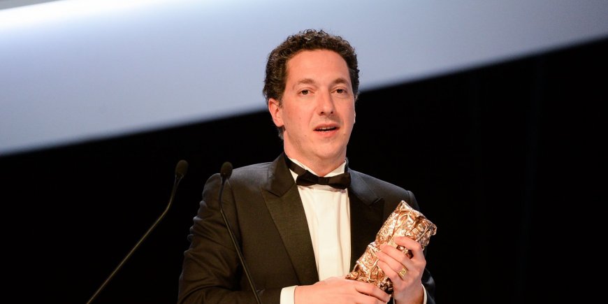 Guillaume Gallienne remportant un César pour Les Garçons et Guillaume, à table ! en 2014