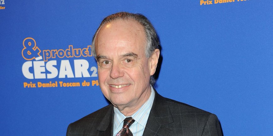 Frédéric Mitterrand lors du dîner des producteurs se tenant à Paris en 2012