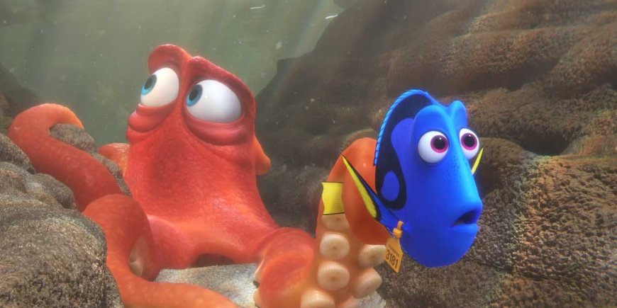 Dory et son acolyte Hank dans Le Monde de Dory
