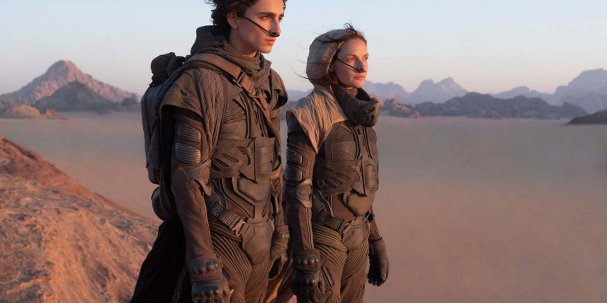 Timothée Chalamet et Rebecca Ferguson dans