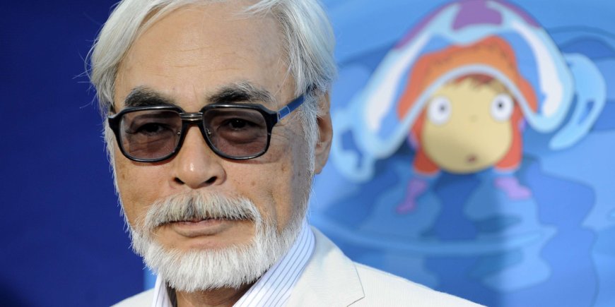 Hayao Miyazaki à la projection du film