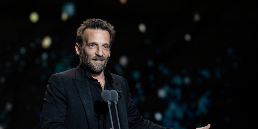 Mathieu Kassovitz lors de la 45ème cérémonie des César à la salle Pleyel à Paris, le 28 février 2020.