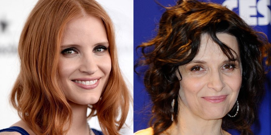 Jessica Chastain et Juliette Binoche