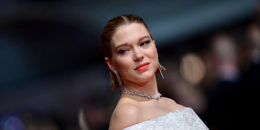 Léa Seydoux lors de la montée des marches de