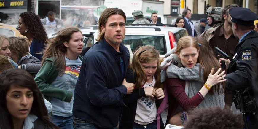 Brad Pitt en héros de