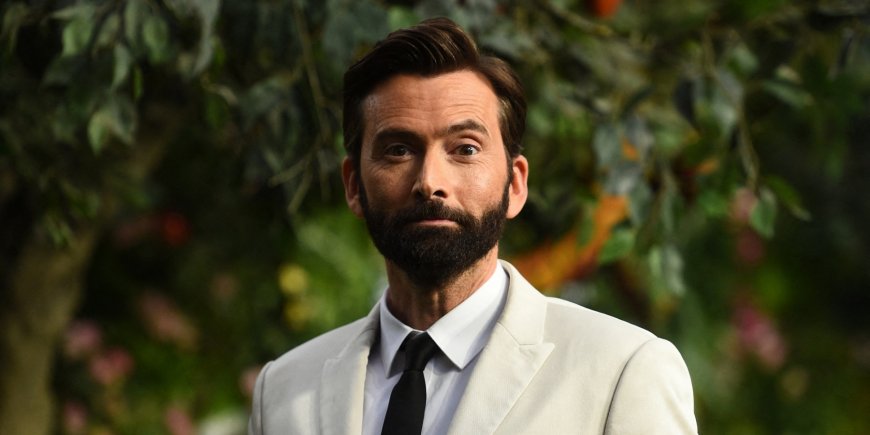 David Tennant invité au podcast That Gaby Roslin Podcast à Londres, le 17 octobre 2020.
