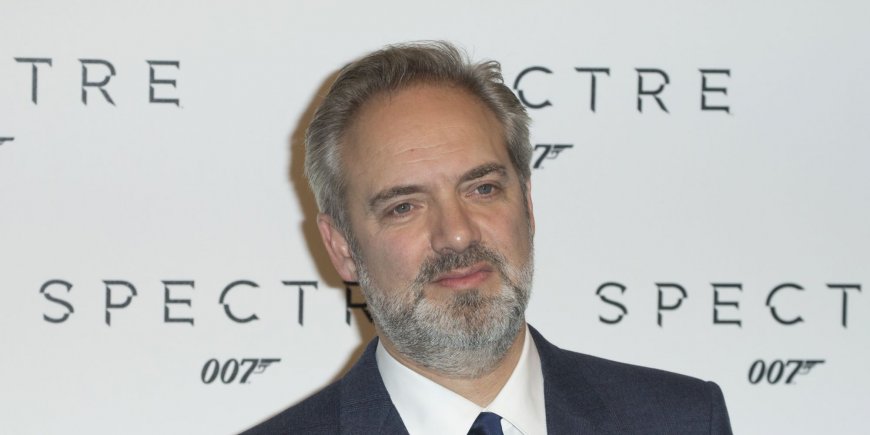 Sam Mendes à la première de Spectre à Rome