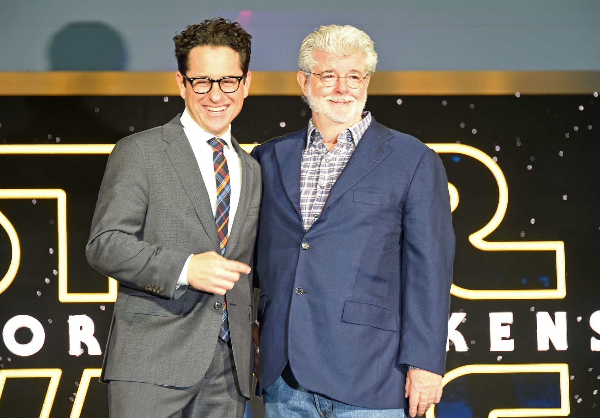 J.J. Abrams et George Lucas