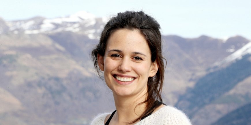 Lucie Lucas lors du 22ème Festival des créations télévisuelles de Luchon, le 7 février 2020.