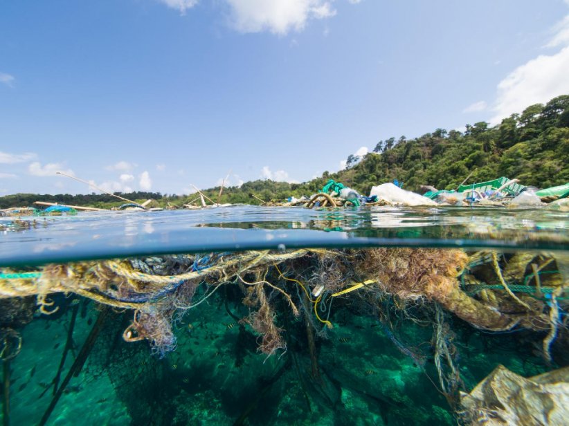 Des îles de déchets en formation Des îles de déchets en formation