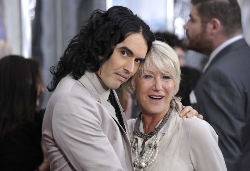 Helen Mirren et Russell Brand Helen Mirren et Russell Brand