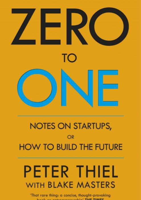 "Zero to One" de Peter Thiel "Zero to One" de Peter Thiel