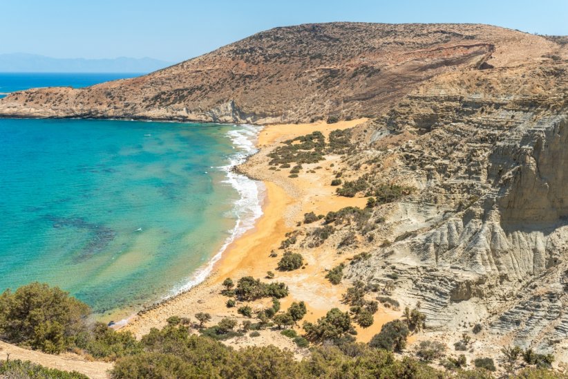Les plages de l'Île de Gavdos, en Grèce Les plages de l'Île de Gavdos, en Grèce