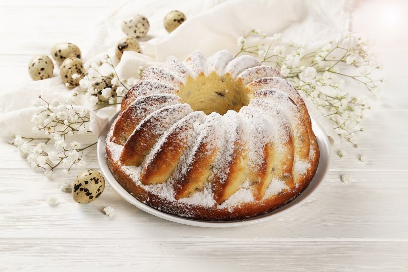 Le baba au rhum de Pâques Le baba au rhum de Pâques