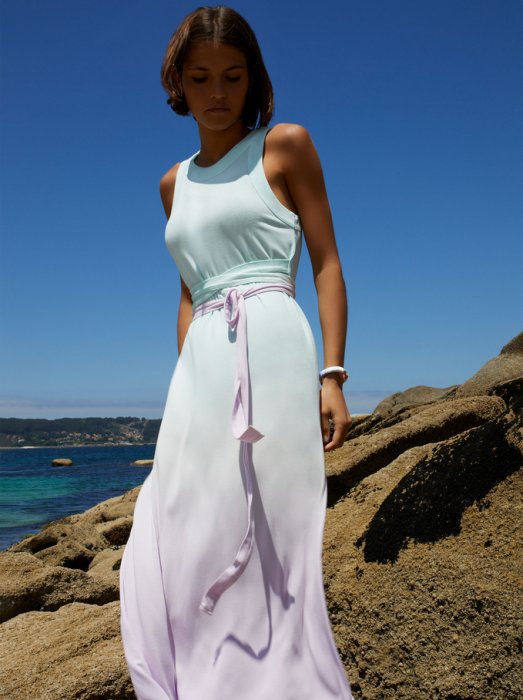 La robe t-shirt longue La robe t-shirt longue