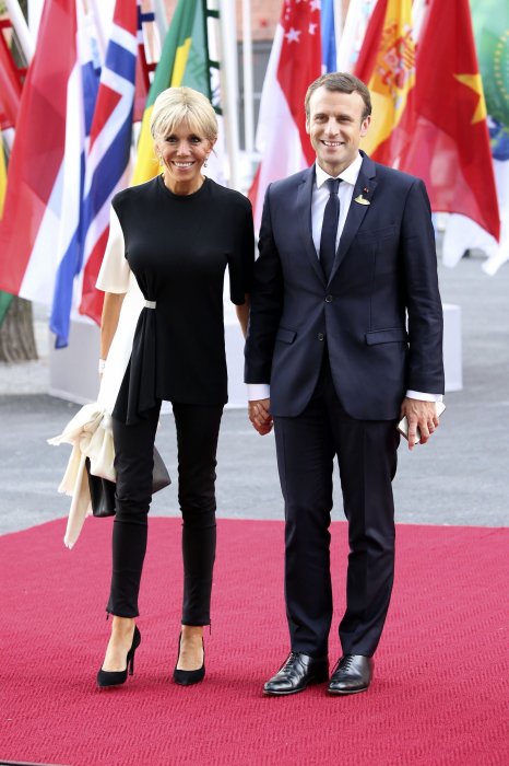 Les Macron prennent du bon temps à Marseille Les Macron prennent du bon temps à Marseille