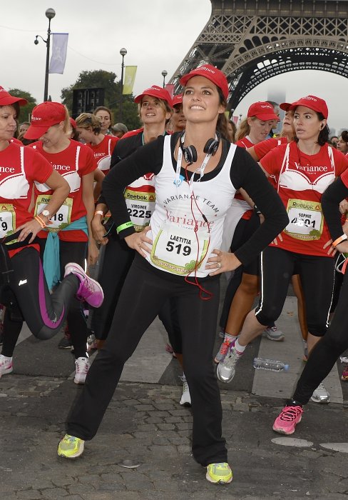 Laëtitia Milot, adepte de running Laëtitia Milot, adepte de running