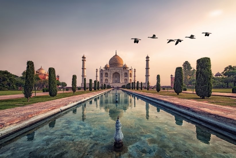 Le Taj Mahal à Agra Le Taj Mahal à Agra