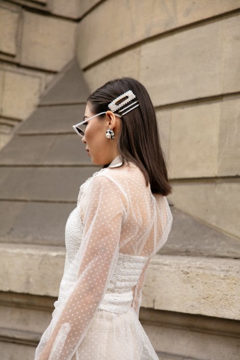 Les barrettes pour le côté Les barrettes pour le côté