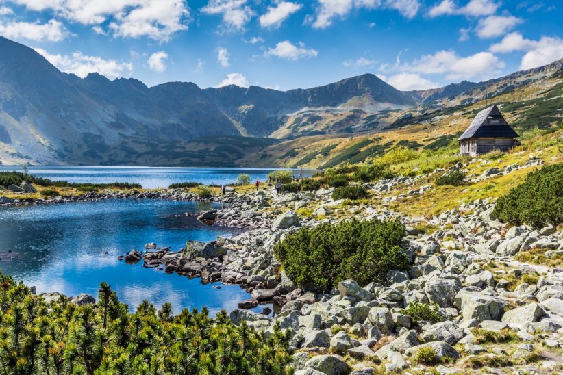 La Vallée des 5 lacs, en Pologne La Vallée des 5 lacs, en Pologne