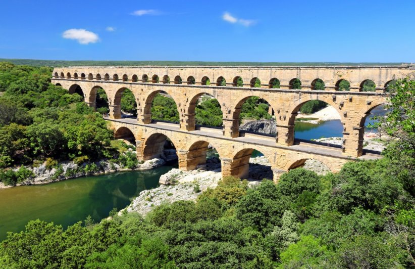 Le pont du Gard Le pont du Gard