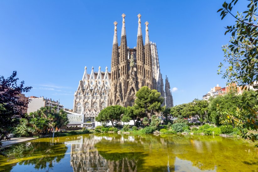 La Sagrada Família, en Espagne La Sagrada Família, en Espagne