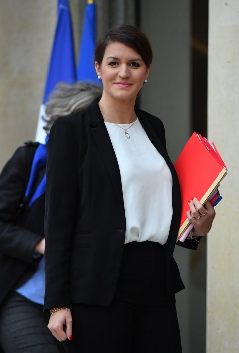 Marlène Schiappa prend la défense d'une femme battue Marlène Schiappa prend la défense d'une femme battue