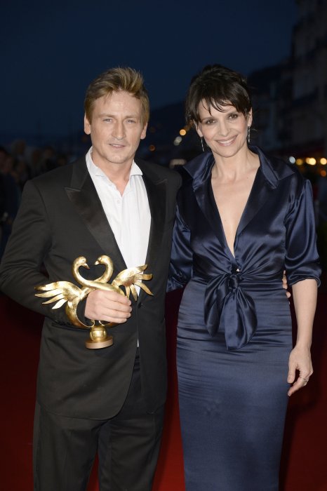 Benoît Magimel et Juliette Binoche, parents de Hannah Benoît Magimel et Juliette Binoche, parents de Hannah