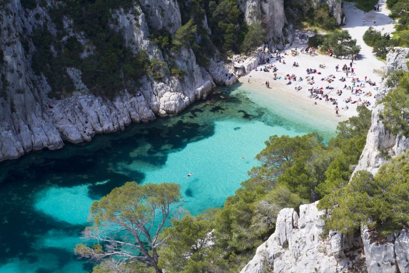 La calanque d'En-Vau La calanque d'En-Vau