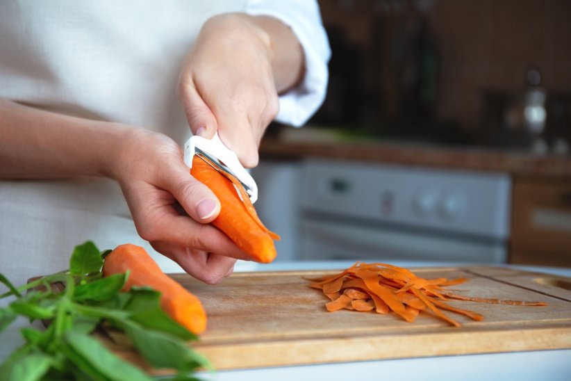 Les épluchures de carottes pour faire un masque maison Les épluchures de carottes pour faire un masque maison