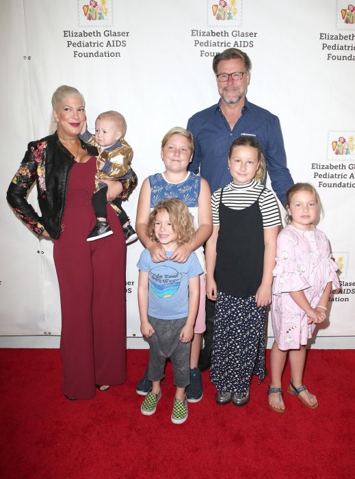 La tribu de Tori Spelling toujours gâtée La tribu de Tori Spelling toujours gâtée
