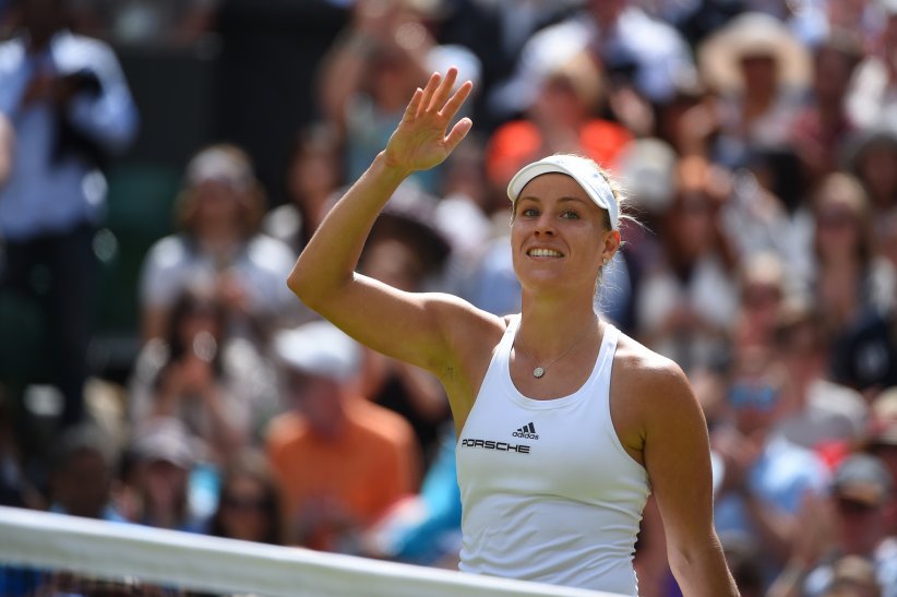 Angelique Kerber qualifiée en finale de Wimbledon Angelique Kerber qualifiée en finale de Wimbledon