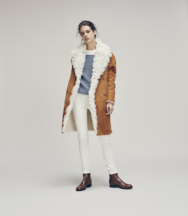 La peau lainée, idéale pour un manteau doudou La peau lainée, idéale pour un manteau doudou