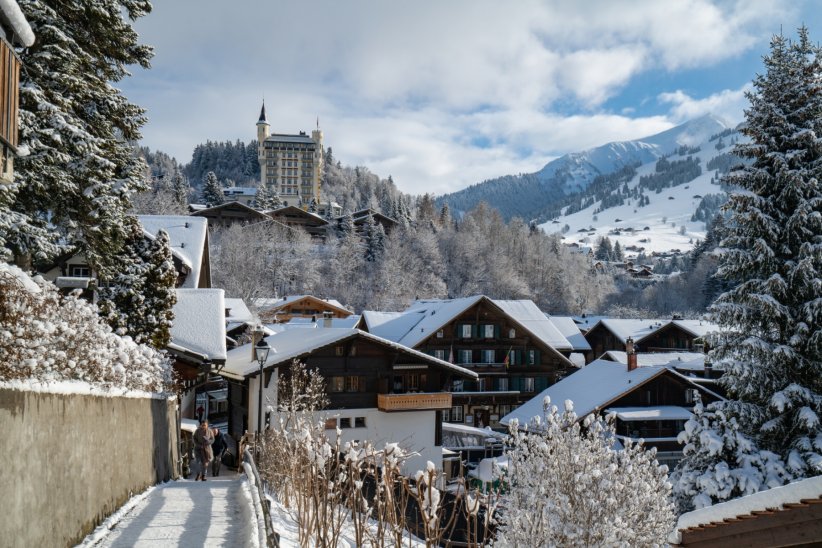 Gstaad, le luxe suisse Gstaad, le luxe suisse