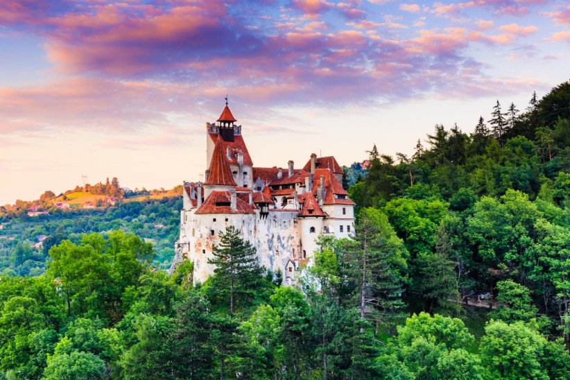Le château de Bran, résidence légendaire de Dracula Le château de Bran, résidence légendaire de Dracula